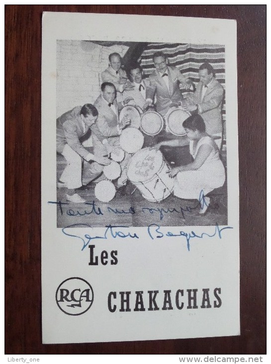 Les CHAKACHAS ( Fotokaart RCA - Zie Foto Voor Details ) ! - Signed Photographs