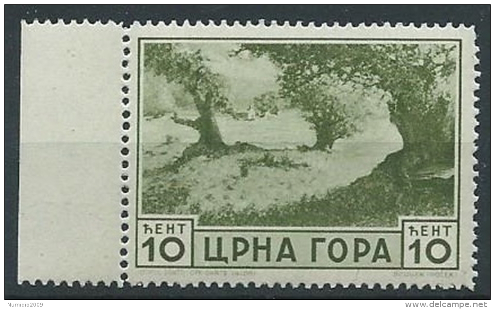 1943 MONTENEGRO IL SERTO 10 CENT MNH ** - ED678 - Montenegro