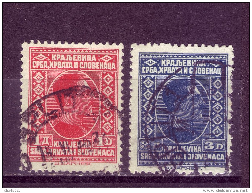 KING ALEXANDER-1-3 DIN-POSTMARK-SPLIT-SHS-CROATIA-YUGOSLAVIA-1926 - Gebraucht