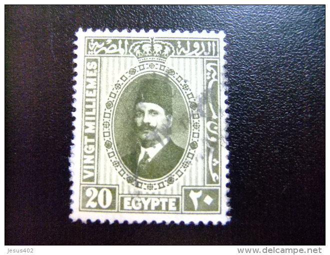 EGIPTO - EGYPTE - EGYPT - UAR - 1927 - 1932 - ROI FOUAR 1º  Yvert & Tellier Nº 119 + 125 º FU - Gebruikt