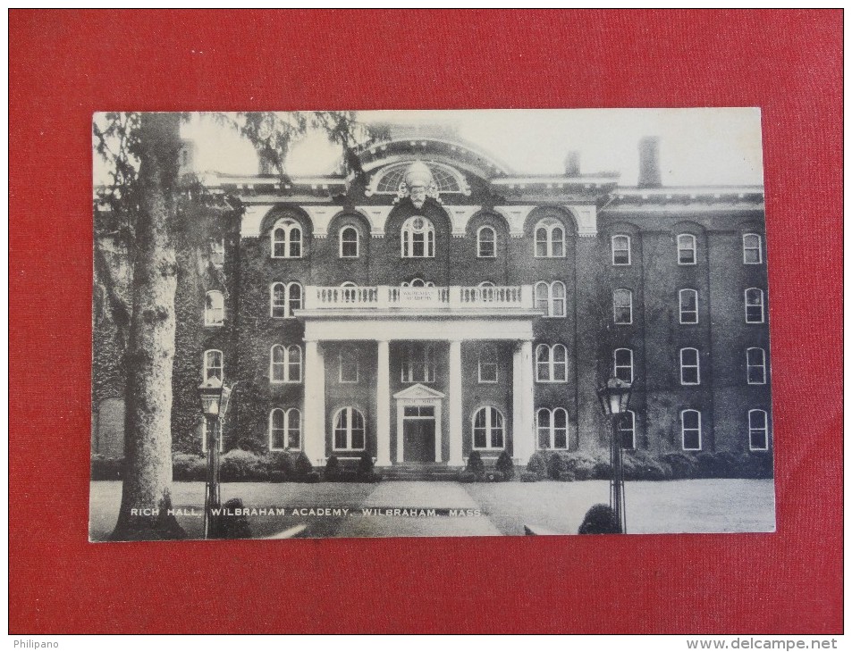 Massachusetts> Wilbraham  Academy  Rich Hall  -- Ref 1435 - Northampton