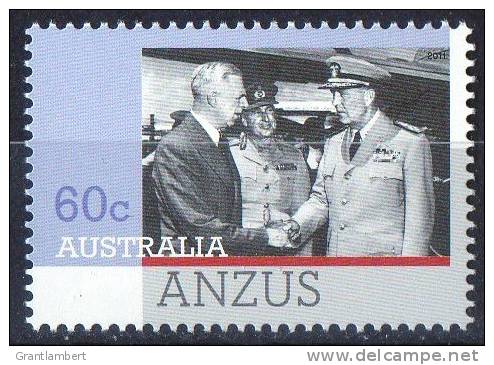 Australia 2011 ANZUS 60c MNH - Nuovi