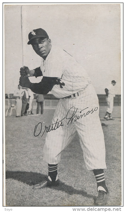 Orestes Minoso Base Ball Player From Cuba - Baseball