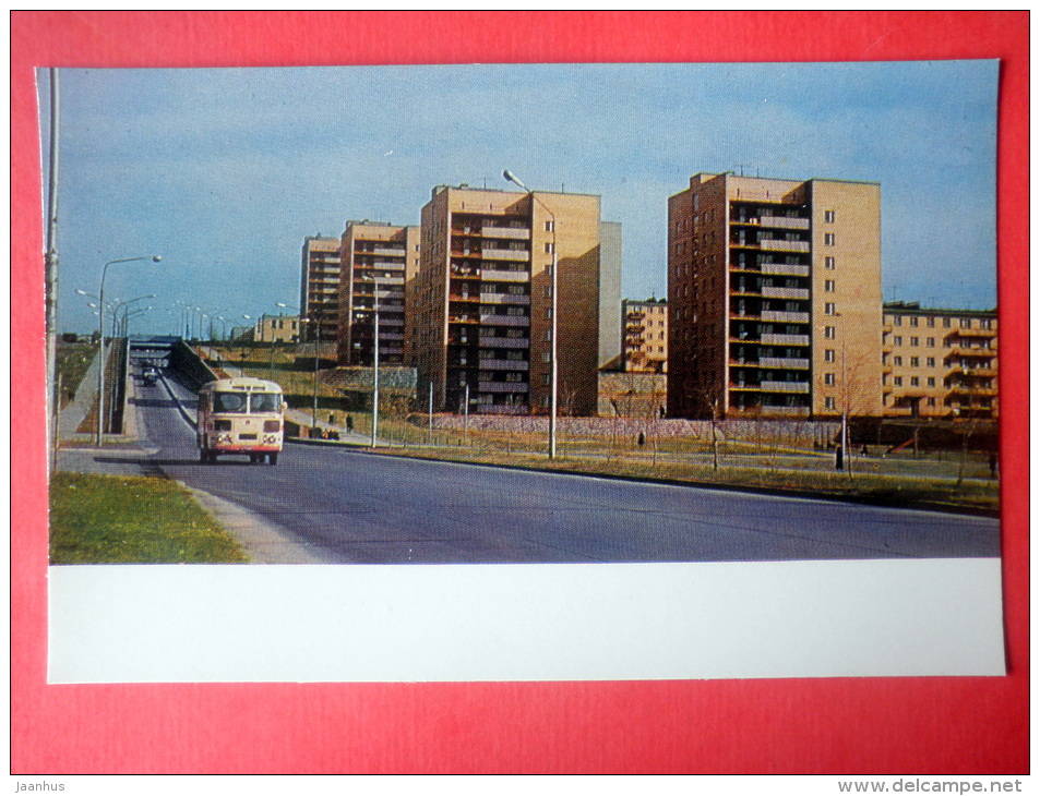 New Micro District - Bus - Ulan Bator - 1976 - Mongolia - Unused - Mongolie