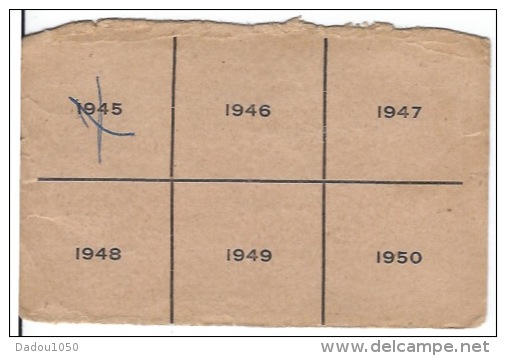 GUERRE 1939 1945 Les Démobilisés De 21 Mimeure - Documenti