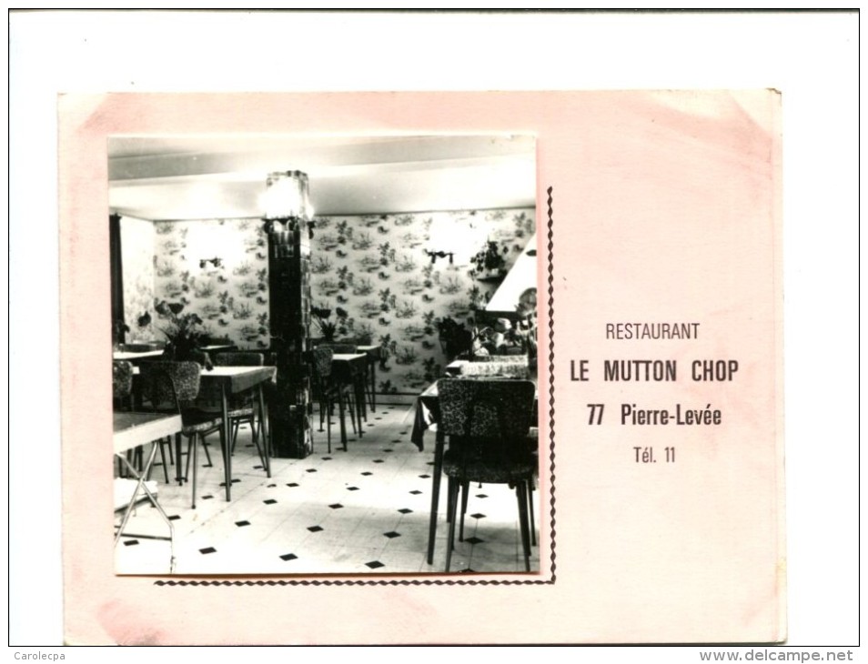 PHOTO - PIERRE LEVEE (77) Le Mutton Chop  Restaurant - Places