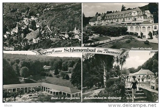 Postcard (Places) - Germany (Deutschland) Schlangenbad Im Taunus - Schlangenbad