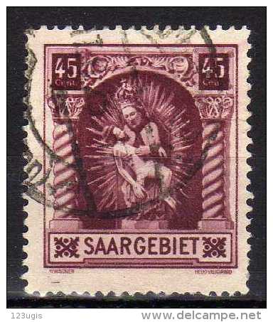 Saargebiet, Mi 102, Gestempelt [090814IX] @ - Gebraucht