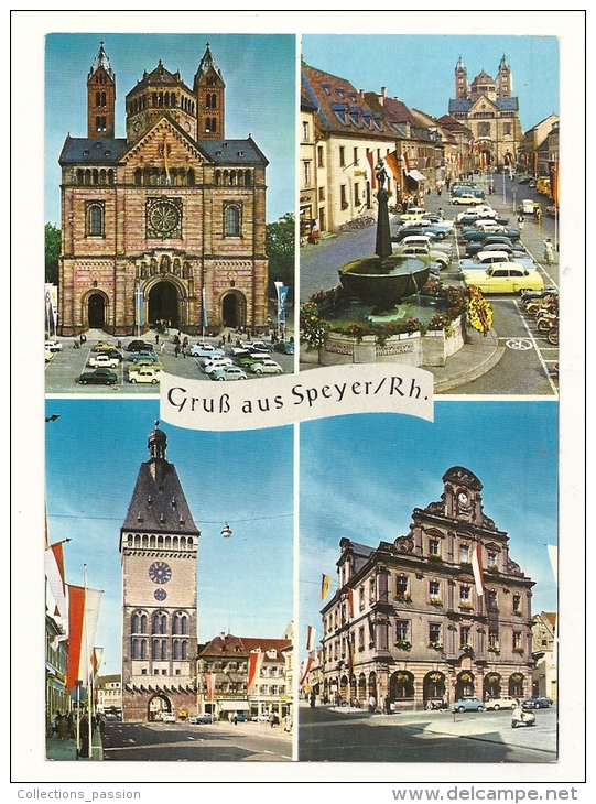 Cp, Allemagne, Speyer, Multi-Vues - Speyer