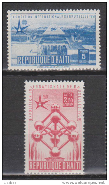 Haïti N° PA 121 - 122 *** Exposition Universelle Et Internationale De Bruxelles - 1958 - Haiti