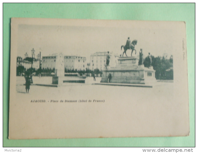 AJACCIO - Place Du Diamant ( Hotel De France). - Ajaccio