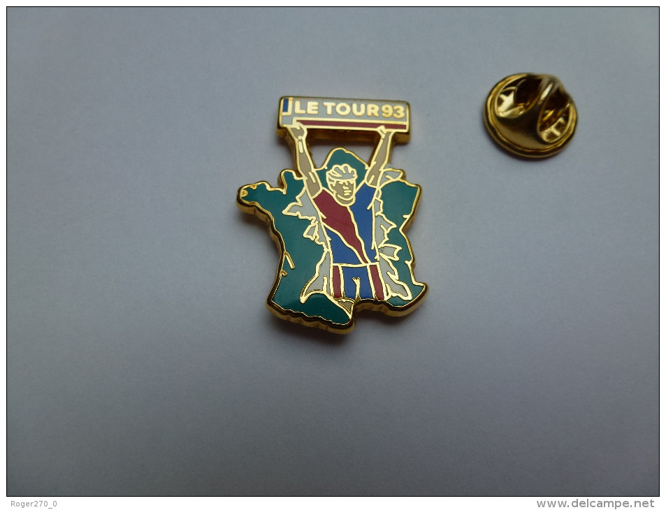 Superbe Pin´s En Zamac , Cyclisme Vélo , Tour De France 93 , Signé Starpin's - Radsport