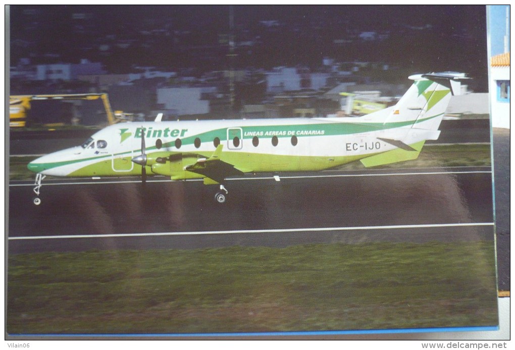 BINTER CANAROIAS   BEECH 1900   EC IJO - 1946-....: Era Moderna