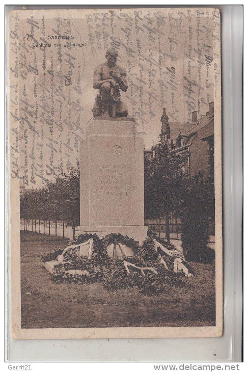 6630 SAARLOUIS, Denkmal Der "Dreißiger", 1915 - Kreis Saarlouis