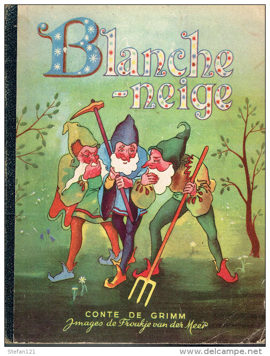 Blanche Neige - Conte De Grimm - 1946 - 16 Pages 26,7 X 21 Cm - Contes
