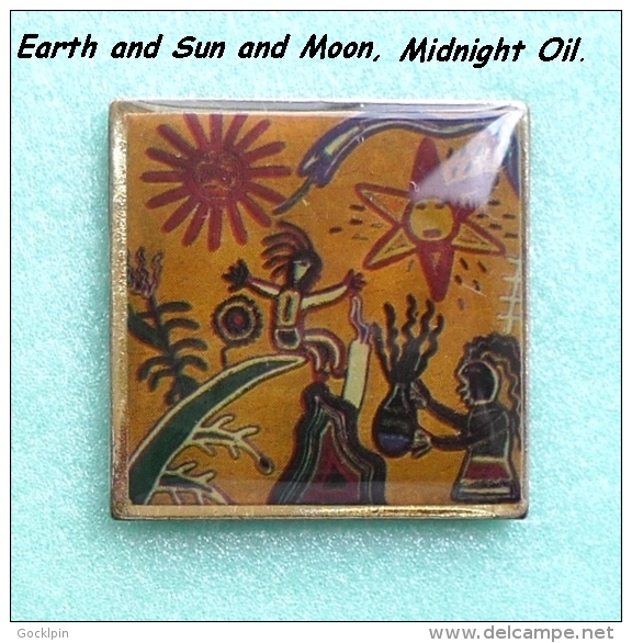 Midnight Oil , Earth And Sun And Moon, Pin By Poplight Collection L.E. Number 564 - Musique