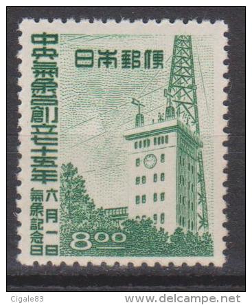 Japon N° 420 *** Observatoire Météorologique De Tokyo - 1949 - Neufs