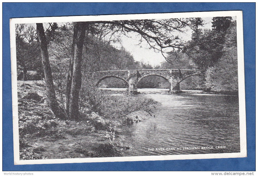 CPSM - CRIEFF - The River Earn At Strowan Bridge - Kinross-shire