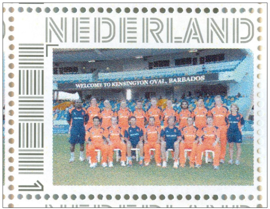 Persoonlijke Postzegel G12A2 Mobiele OKI531 Printer Hilversum 2014 NIEUW!! NL CRICKET Team 15 Maart 2012 Barbados - Personnalized Stamps