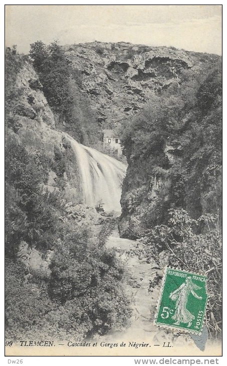 Tlemcen - Cascades Et Gorges De Négrier - Carte LL N°99 - Tlemcen