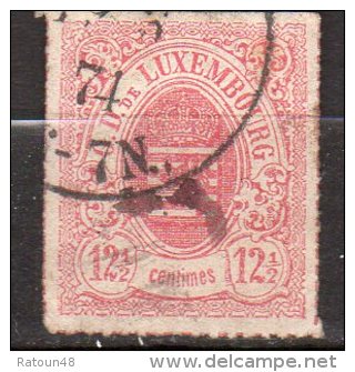 N°18  - Oblitéré -  Armoirie- LUXEMBOURG - 1859-1880 Stemmi