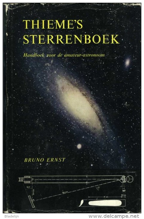 Thema: Astrologie, Sterrenkunde. Titel: Thieme´s Sterrenboek - Handboek Voor De Amateur-astronoom (Bruno Ernst) - Other & Unclassified