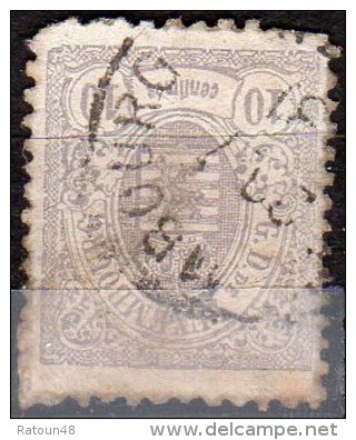 N°42  - Oblitéré -  Armoirie- LUXEMBOURG - 1859-1880 Armoiries