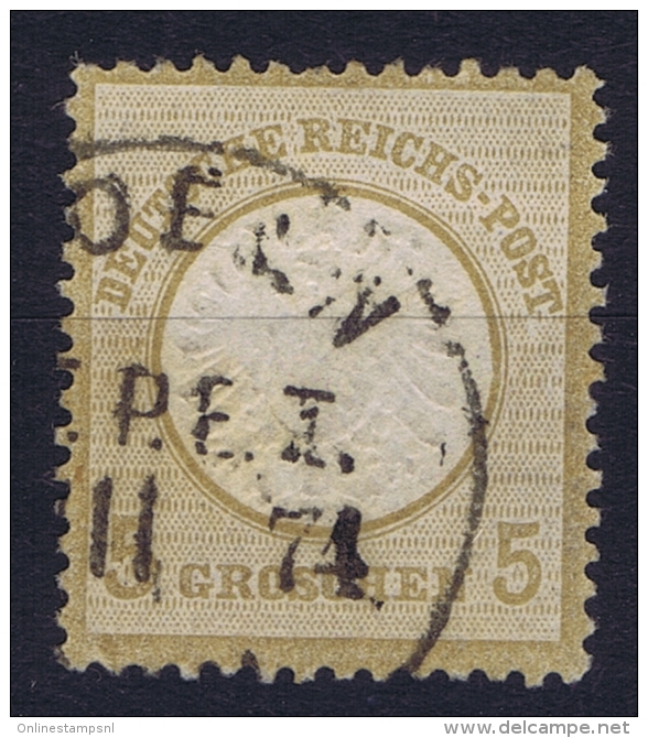 Germany: 1872 Mi. Nr 22 Used - Gebraucht