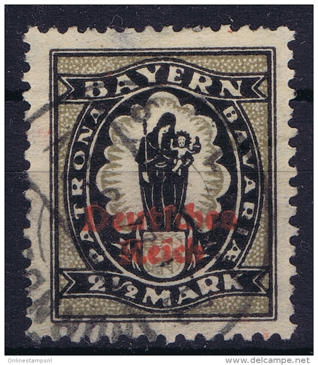 Germany: 1920 Mi. Nr 133 II Steindruck Used - Gebraucht