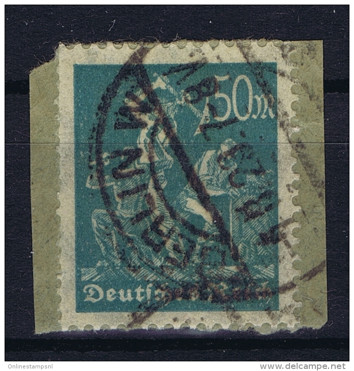 Germany: 1922 Mi. Nr 245 Used  Signed/ Signé/signiert/ Approvato - Gebraucht