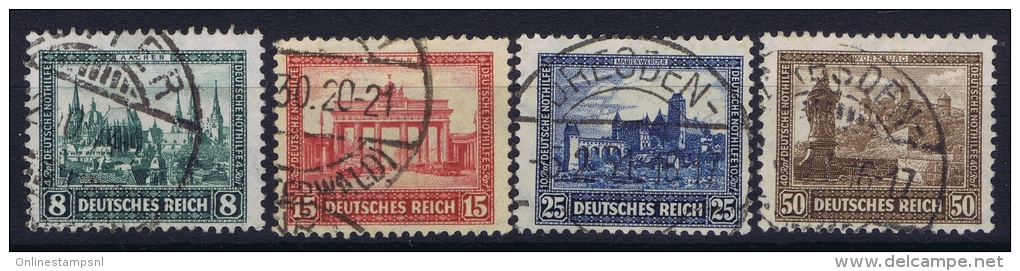 Germany: 1930 Mi Nr 450 - 453 Used - Gebruikt