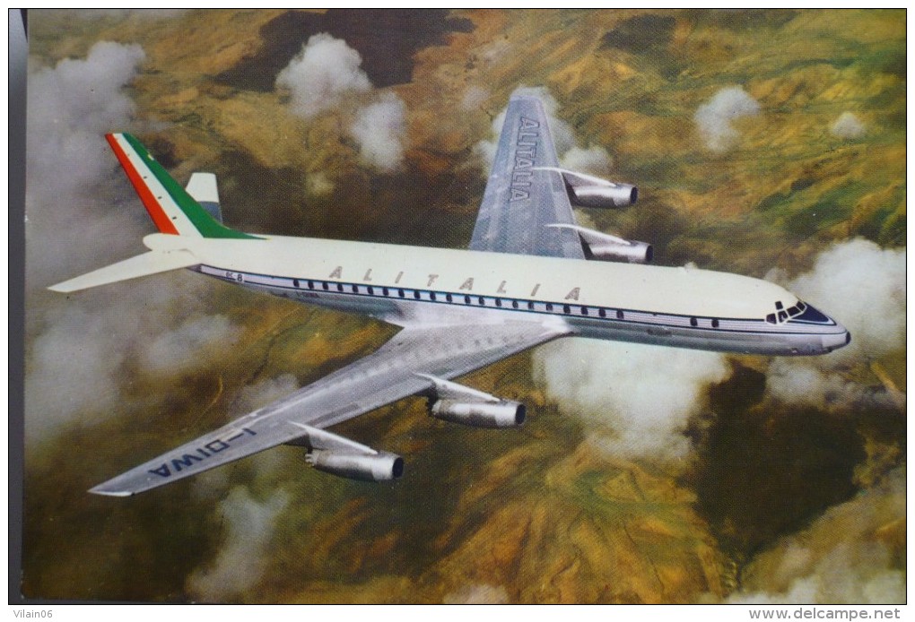 ALITALIA   DC 8   I DAWA         AIRLINE ISSUE - 1946-....: Moderne