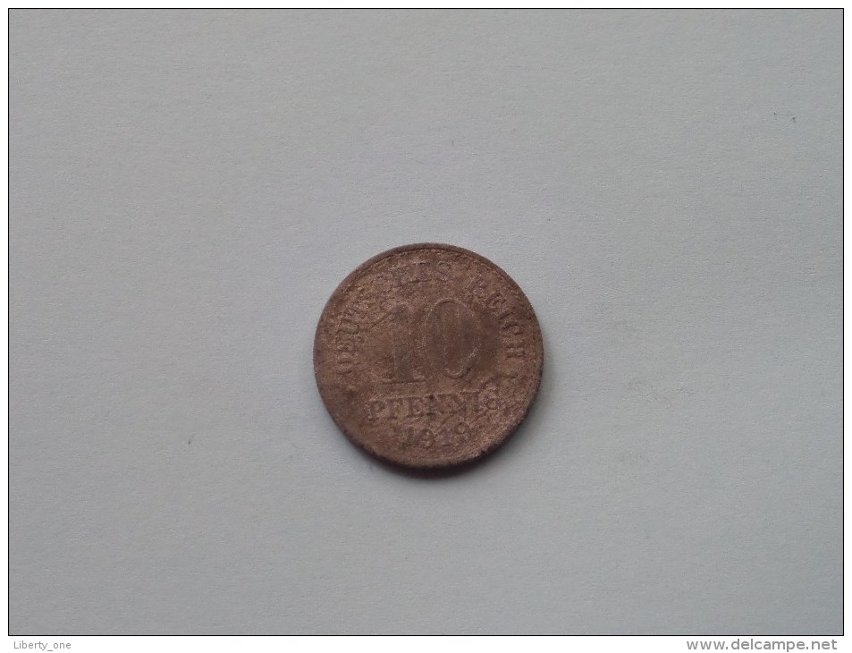 1919 - 10 Pfennig / KM 26 ( For Grade, Please See Photo ) ! - 10 Pfennig