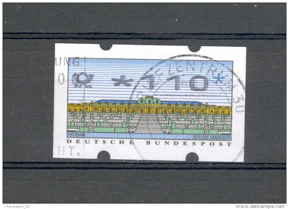 1999  N° 3   CORS * 110 * DISTRIBUTEURS  PHOSPHORESCENT   OBLITÉRÉ - Rolstempels