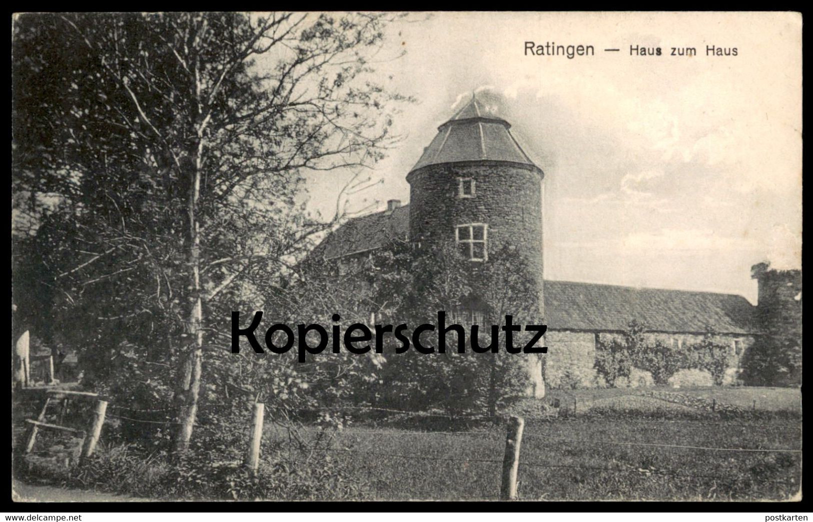 ALTE POSTKARTE RATINGEN HAUS ZUM HAUS PANORAMA Nordrhein-Westfalen Ansichtskarte AK Cpa Postcard - Ratingen