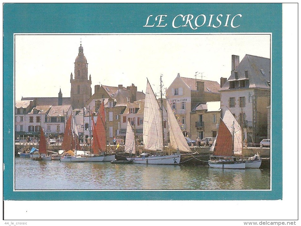 44 LE CROISIC / N° 4.6422 : VIEUX GREMENTS Dans Le Port / CPM Voyagée 1991 (T. D Vert) / Bon Etat - Le Croisic