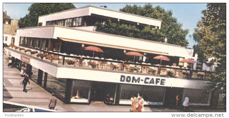 ÄLTERE POSTKARTE GELSENKIRCHEN-BUER DOM CAFÉ ALFRED LANGE URBANUSKIRCHPLATZ Ansichtskarte Postcard Cpa AK - Gelsenkirchen