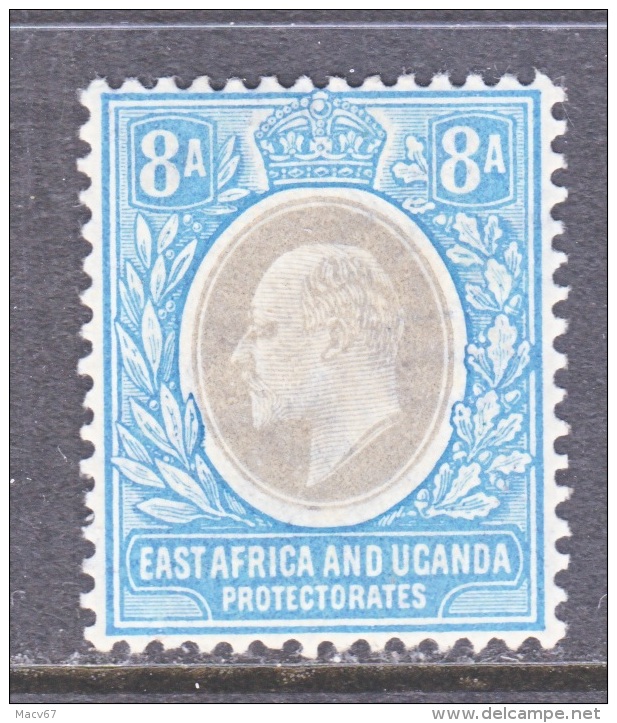 EAST AFRICA & UGANDA  PROTECTORATES  24 A    *  Wmk 3 Multi  CA - East Africa & Uganda Protectorates