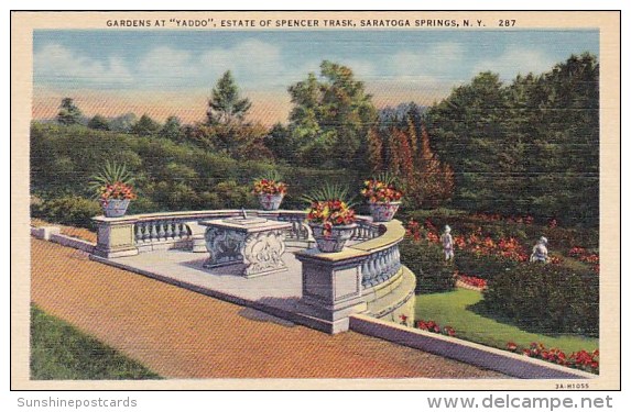 Gardens At Yaddo Estate Of Spencer Trask Saratoga Springs New York - Saratoga Springs