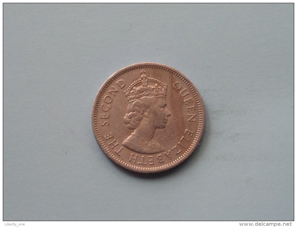 1960 - One Dollar ($) / Morin 31 ( Uncleaned Coin / For Grade, Please See Photo ) !! - Hong Kong