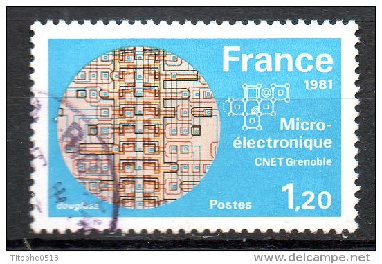 FRANCE. N°2126 Oblitéré De 1981. Informatique. - Computers