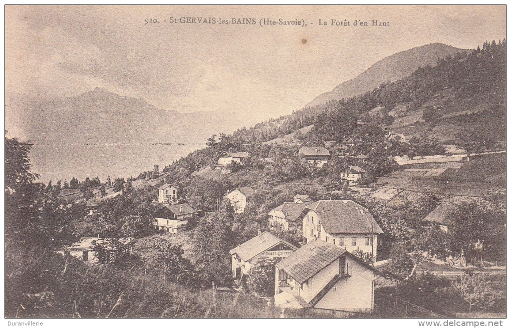 74 - Saint Gervais Les Bains - La Fôret D´en Haut - Saint-Gervais-les-Bains