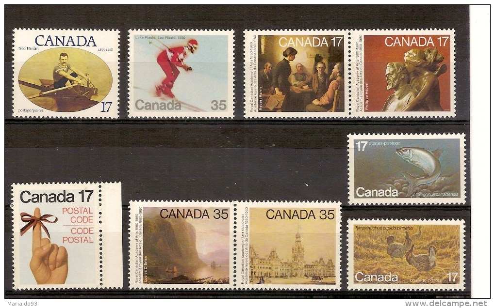 CANADA - LOT DE TIMBRES NEUFS DIFFERENTS AVEC GOMME - MINT WITH GUM - Collections