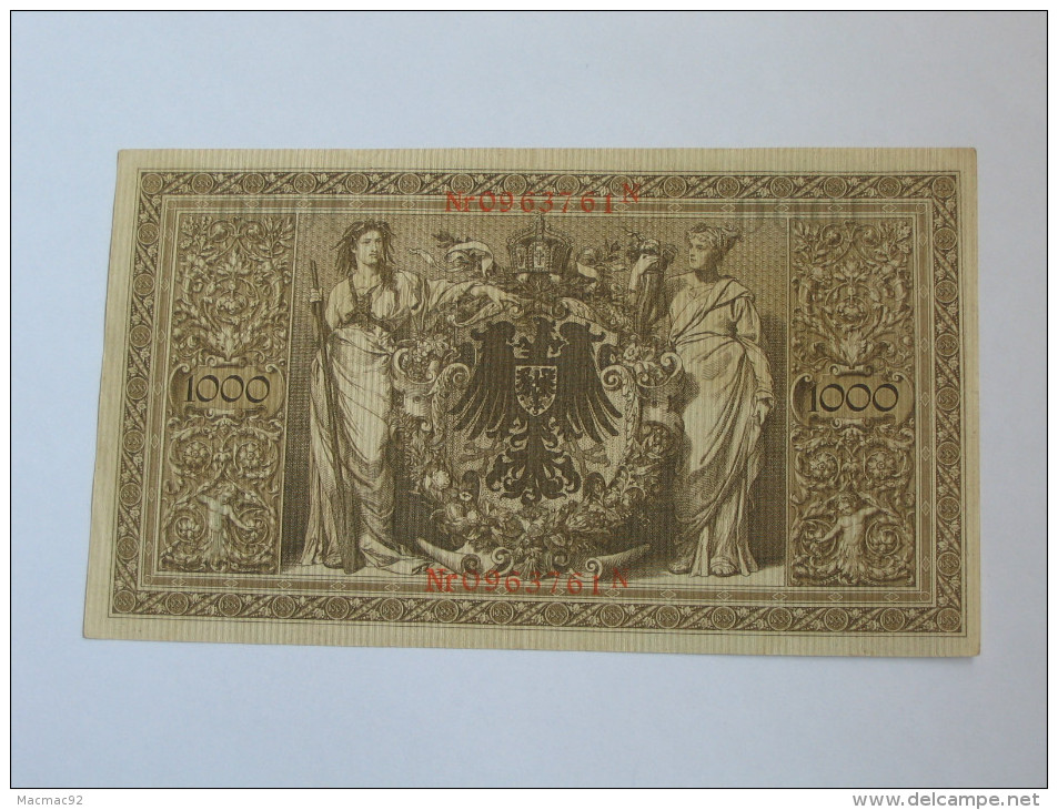 1000 Mark - Berlin 1910 Reichsbanknote - Germany **** EN ACHAT IMMEDIAT **** - 1000 Mark