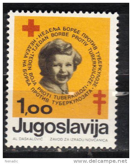 Yugoslavia,TBC 1974.,MNH - Unused Stamps