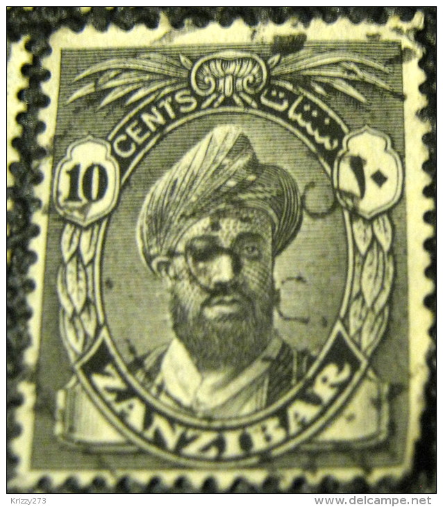 Zanzibar 1936 Sultan Chalifa Bin Harub 10c - Used - Zanzibar (...-1963)