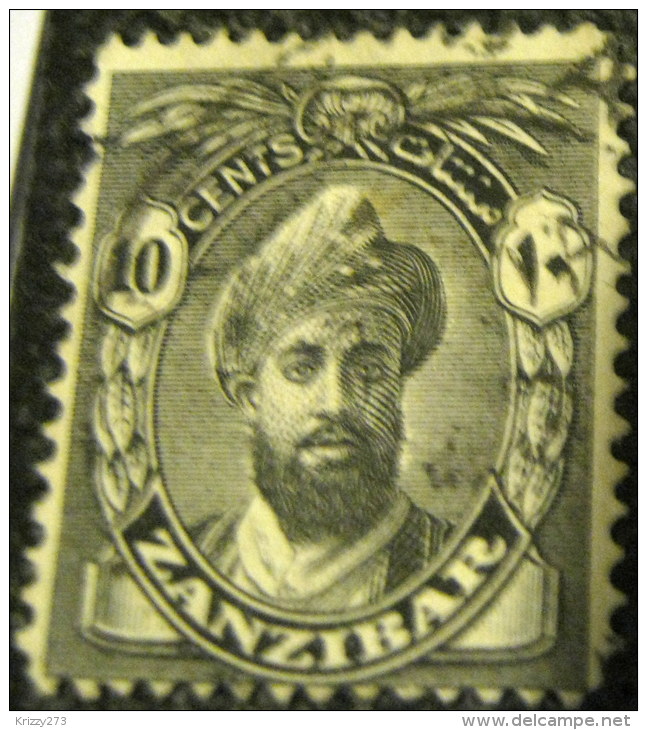 Zanzibar 1936 Sultan Chalifa Bin Harub 10c - Used - Zanzibar (...-1963)