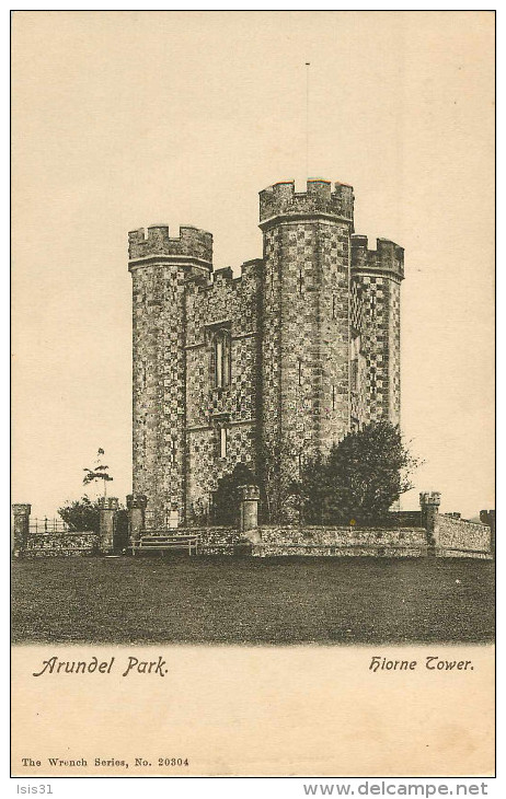 Royaume-Uni - Angleterre - Sussex - Arundel Park , Hiorne Tower - état - Arundel