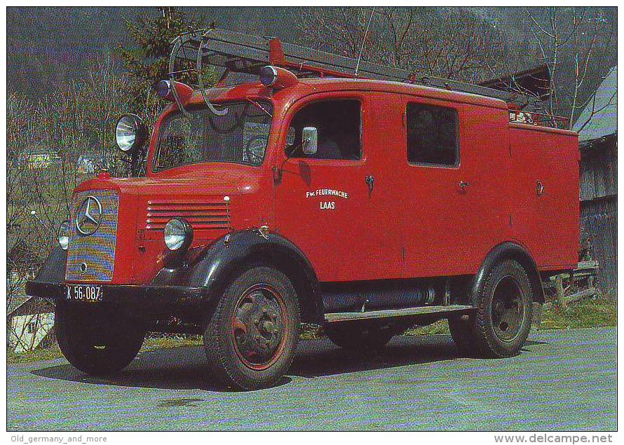 Feuerwehr Merzedes-Benz L 1500 S  Baujahr 1943 - Trucks, Vans &  Lorries