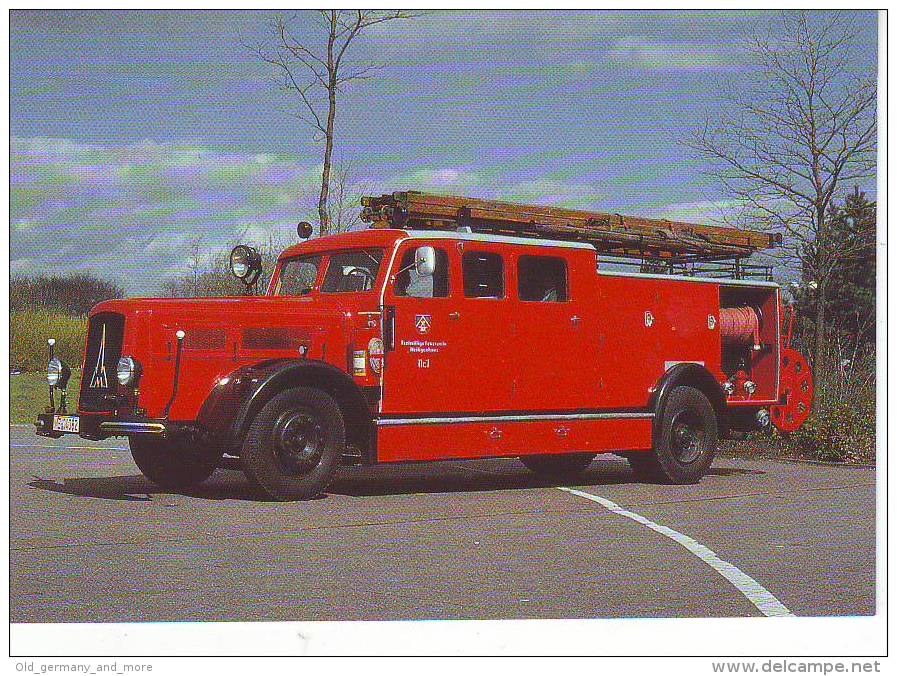 Feuerwehr Magirus FS 145  Baujahr 1940 - Trucks, Vans &  Lorries